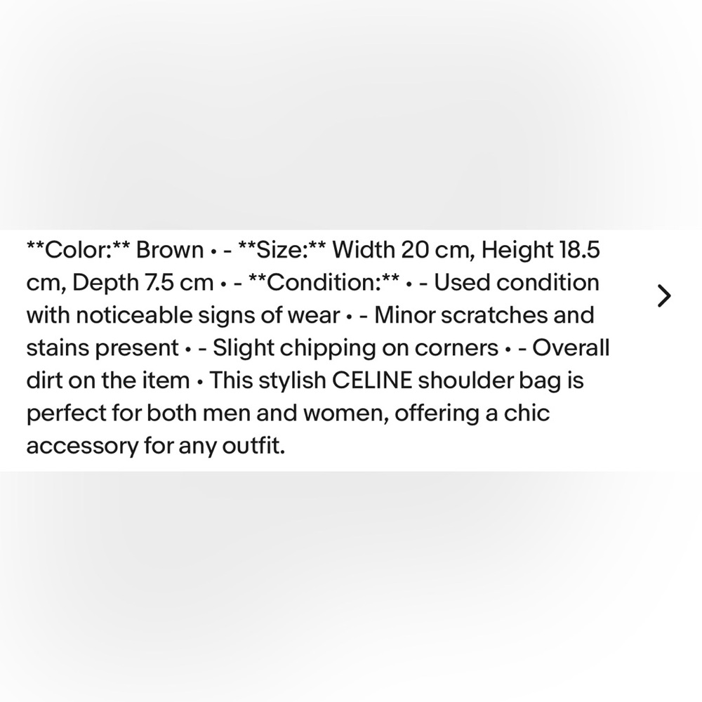 Authentic Celine Brown and Tan Crossbody Bag - Picture 12 of 12